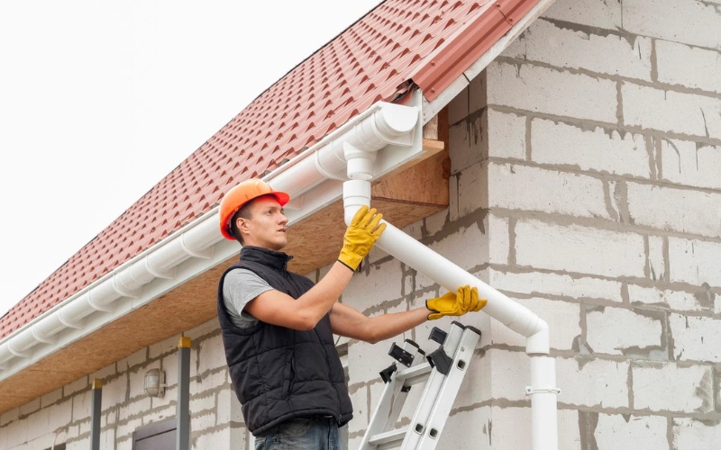 Gutter Cleaning in Talbot Green